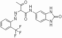 Pigmento-Amarillo-154-Estructura Molecular