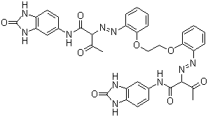 Pigmento-Amarillo-180-Estructura Molecular