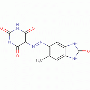 Pigmento-naranja-64-Estructura Molecular